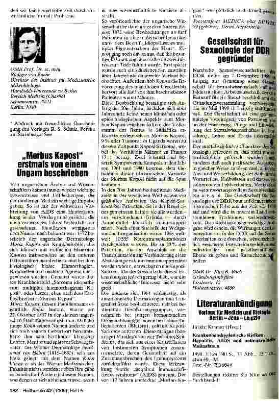 Vorschauseite 4: AIDS - Herausforderung für die medizinische Forschung