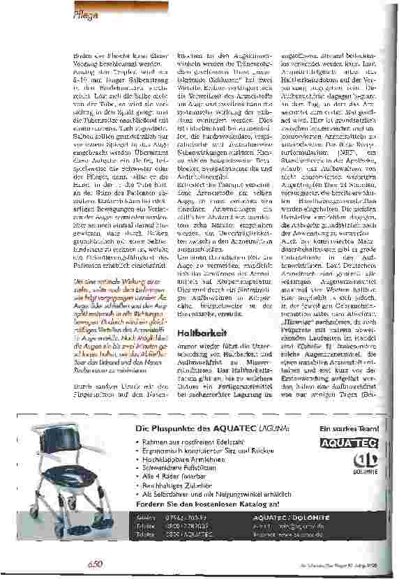 Vorschauseite 4: Erklärungsbedürftige Applikationsformen Teil 7: Augenarzneimittel