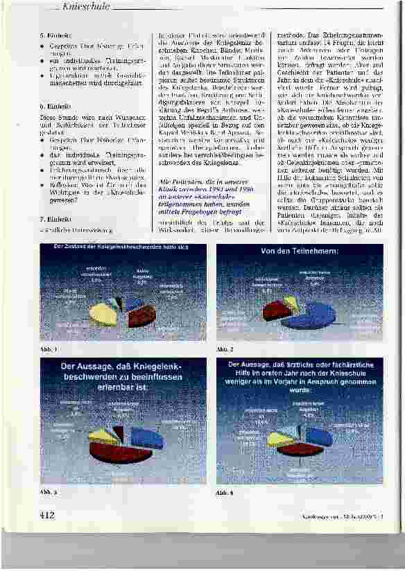 Vorschauseite 3: Evaluation einer Knieschule