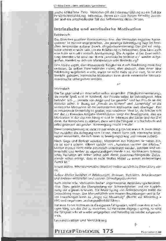 Vorschauseite 4: Lernund Leistungsmotivation