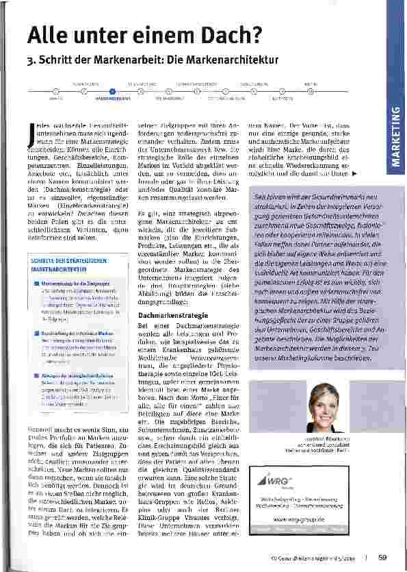 Vorschauseite 1: Alle unter einem Dach?