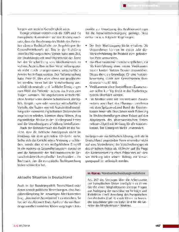 Vorschauseite 2: Kostendämpfung versus Patientenschutz?