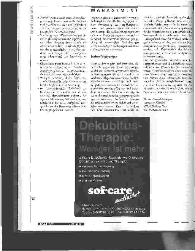 Vorschauseite 3: Autonomes Leben durch Enthospitalisierung