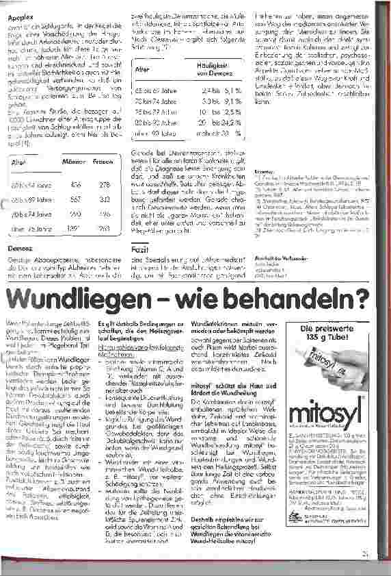 Vorschauseite 4: Alterskrankheiten - 2. Teil: Alt gleich Krank?