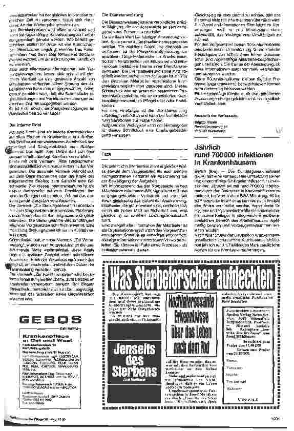 Vorschauseite 2: Schriftliche Information im Krankenhaus
