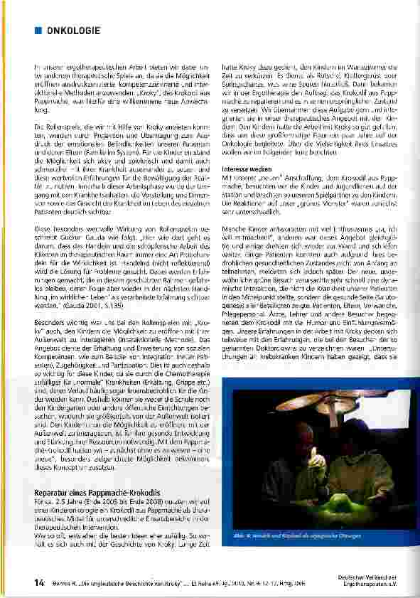 Vorschauseite 3: Die unglaubliche Geschichte von Kroky auf der Kinderonkologie-Station