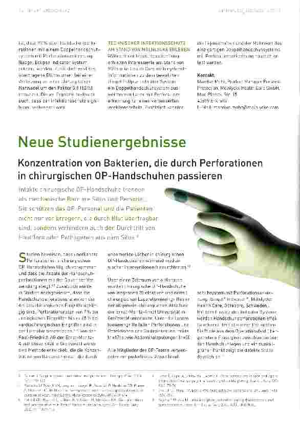 Vorschauseite 2: Infektionsschutz wurde auf Freiburger Symposium diskutiert
