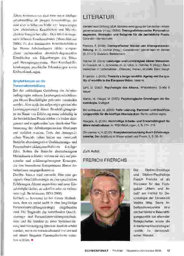 Vorschauseite 5: Potenziale älterer Arbeitnehmer unterstützen