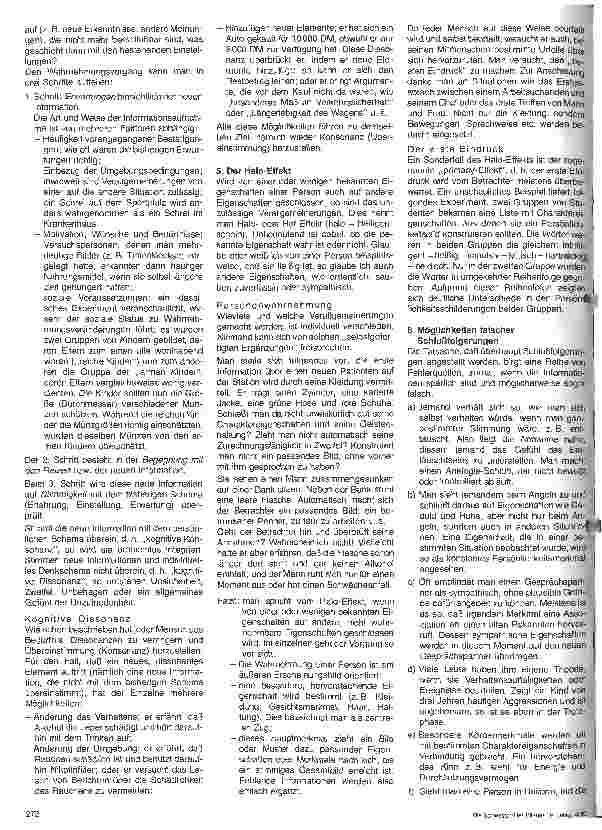Vorschauseite 3: Erwartung und Verhalten