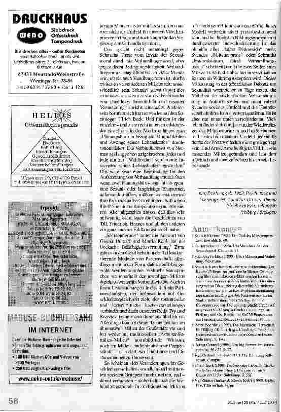 Vorschauseite 5: Kontrazeptor II: Die Rückkehr des Märchenprinzen? Über Männer und Verhütung