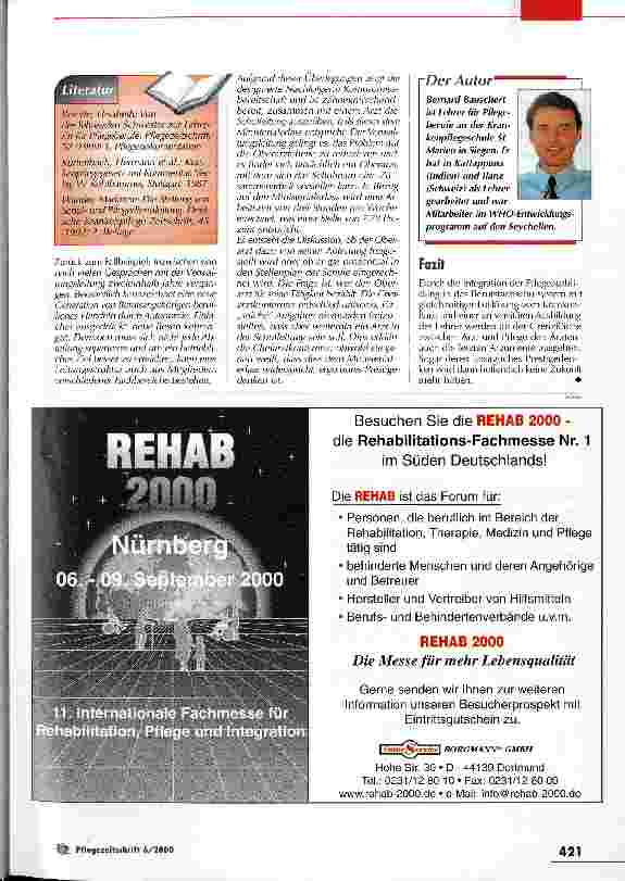 Vorschauseite 3: Grenzfläche zwischen Arzt und Pflege