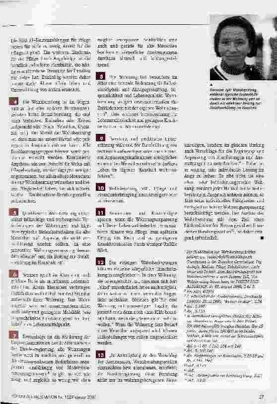 Vorschauseite 2: Wohnberatung ausbauen 13 gute Gründe für ein flächendeckendes Beratungsangebot