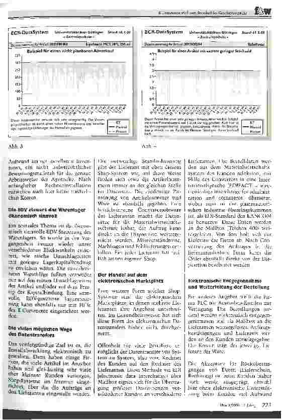 Vorschauseite 3: E-Commerce wird zum Standard im Geschäftsverkehr Die neuen Wege der Prozessoptimierung durch den elektronischen Datenaustausch