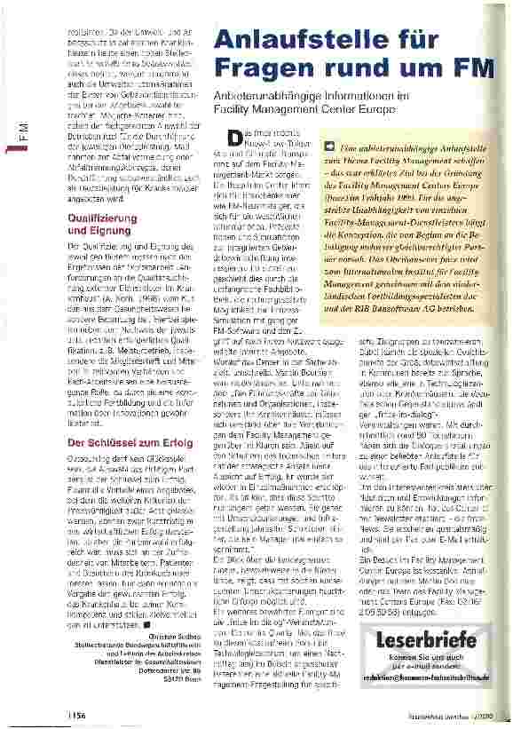 Vorschauseite 3: Outsourcing darf kein Glücksspiel sein Einsparpotenziale durch professionelle Gebäudebewirtschaftung