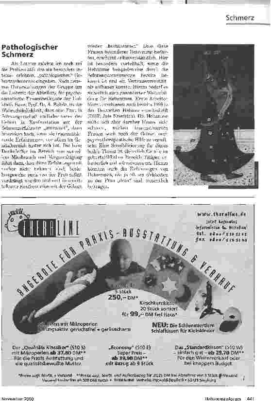 Vorschauseite 6: GEBURTSSCHMERZ AUS PSYCHOSOMATISCHER SICHT