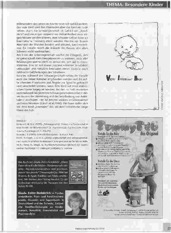 Vorschauseite 3: Was ist besonders an Wunschkindern?