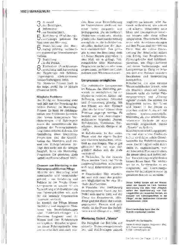 Vorschauseite 3: Starthilfe für junge Führungskräfte