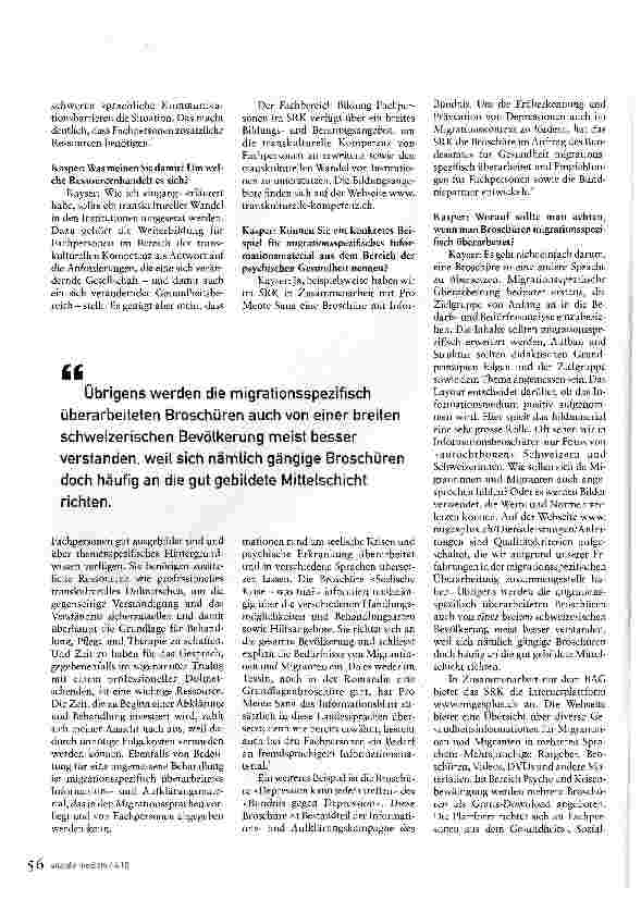 Vorschauseite 3: «Der allerletzte Ort, wo man hingehen würde»