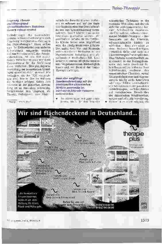 Vorschauseite 2: Die Basistechniken der Tuina-Therapie (Chinesische Massage)Eine Analyse von Primärund Sekundärquellen