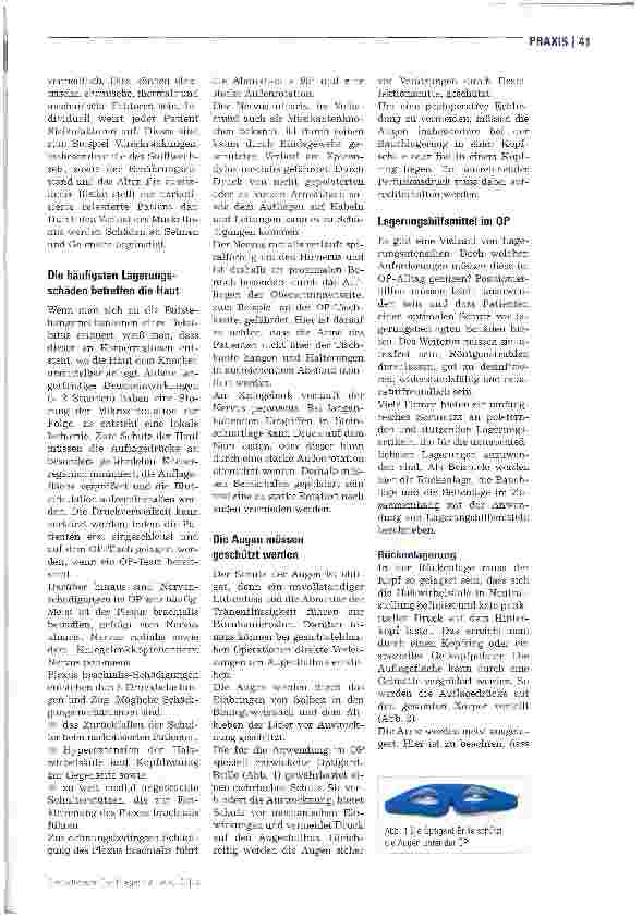 Vorschauseite 2: Richtige Patientenlagerung im OP hilft Schäden vermeiden