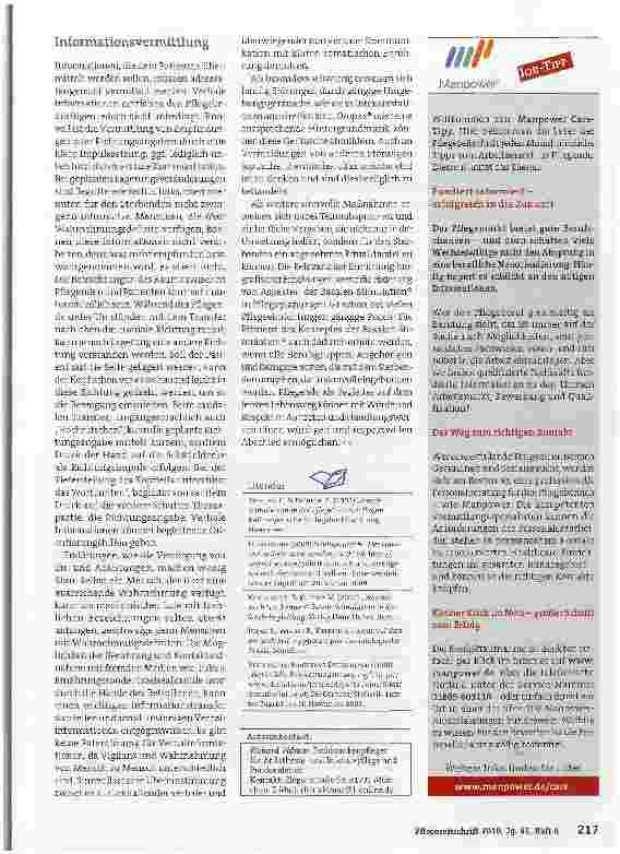 Vorschauseite 4: Verbesserung der Lebensqualität