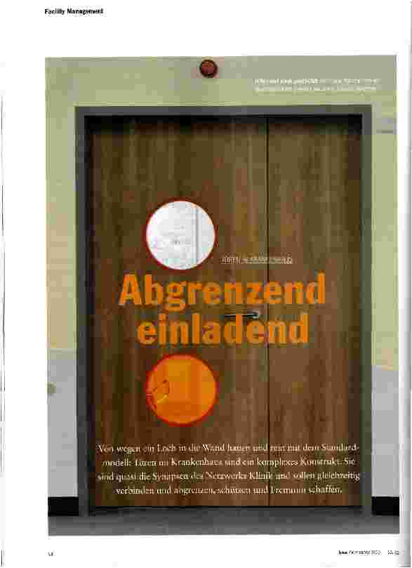 Vorschauseite 1: Abgrenzend einladend