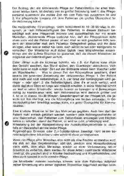 Vorschauseite 2: Chancen und Schwierigkeiten der aktivierenden Pflege älterer Menschen