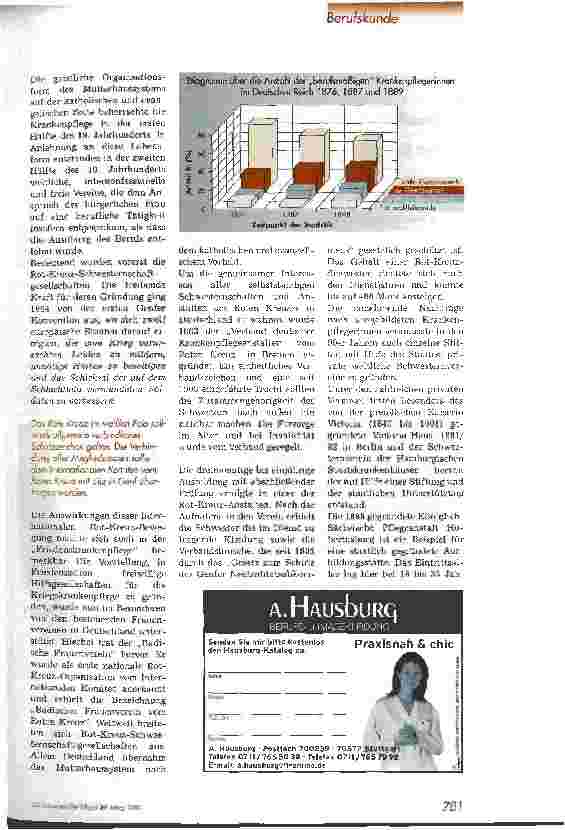 Vorschauseite 2: Die Berufsorganisation der Krankenpflegerinnen Deutschlands (1903 bis 1918)