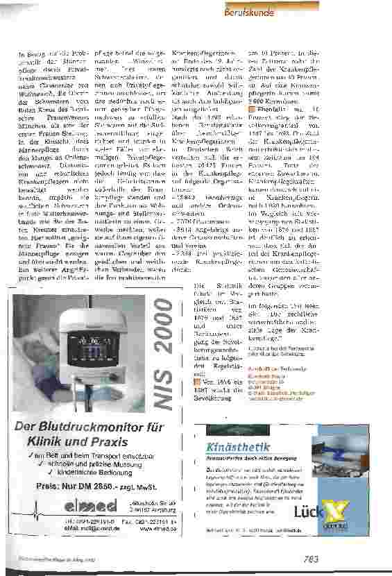 Vorschauseite 4: Die Berufsorganisation der Krankenpflegerinnen Deutschlands (1903 bis 1918)
