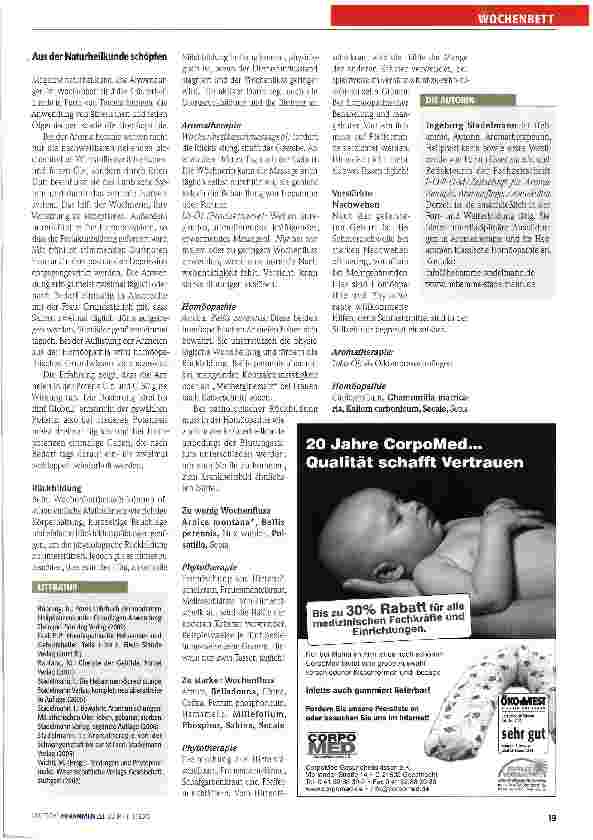 Vorschauseite 2: Naturheilkunde für die ersten Wochen