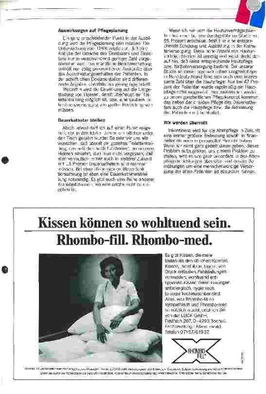 Vorschauseite 3: Praktische Pflege: Es fehlt gezielte Inkontinenzversorung. Die verbreiteste pauschale Versorung ist die teuerste aller möglichen