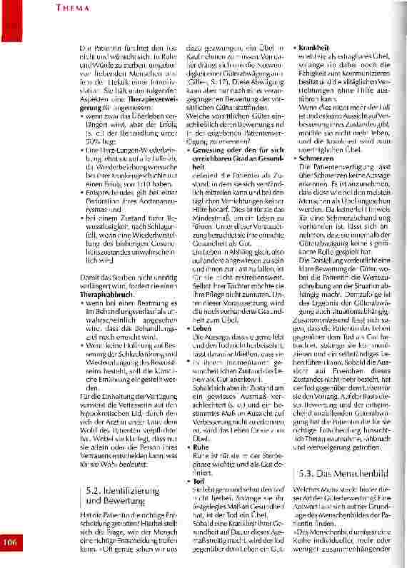 Vorschauseite 5: Die ethische Analyse einer Patientenverfügung