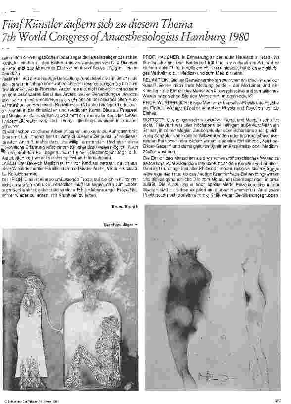 Vorschauseite 2: Kunst und Anästhesie