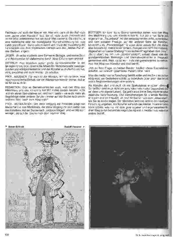 Vorschauseite 3: Kunst und Anästhesie