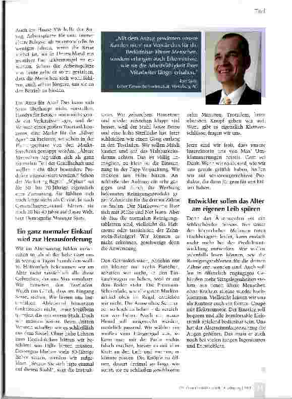 Vorschauseite 3: Zeitreise in den Alltag von 80-Jährigen