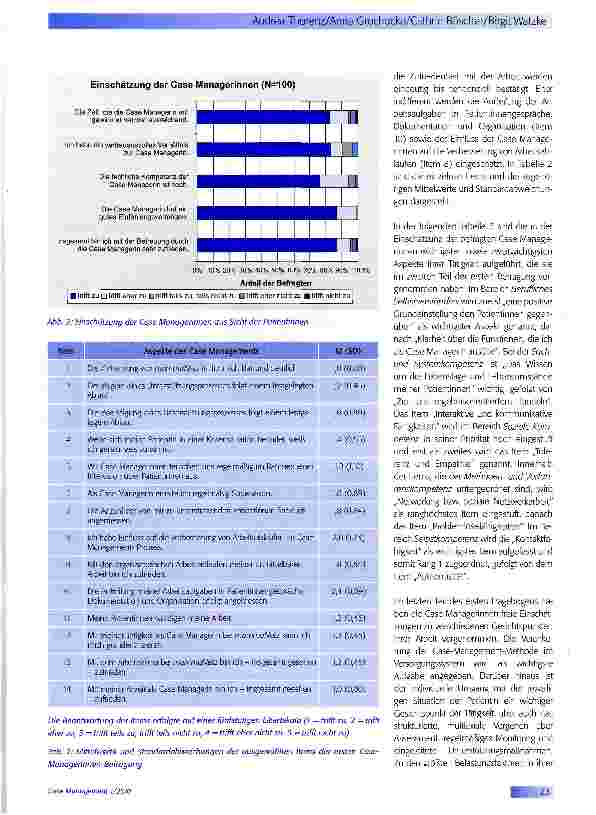 Vorschauseite 3: Case-Management-Begleitung von Brustkrebspatientinnen: Ergebnisse zur Zufriedenheit von Patientinnen und Case Managerinnen