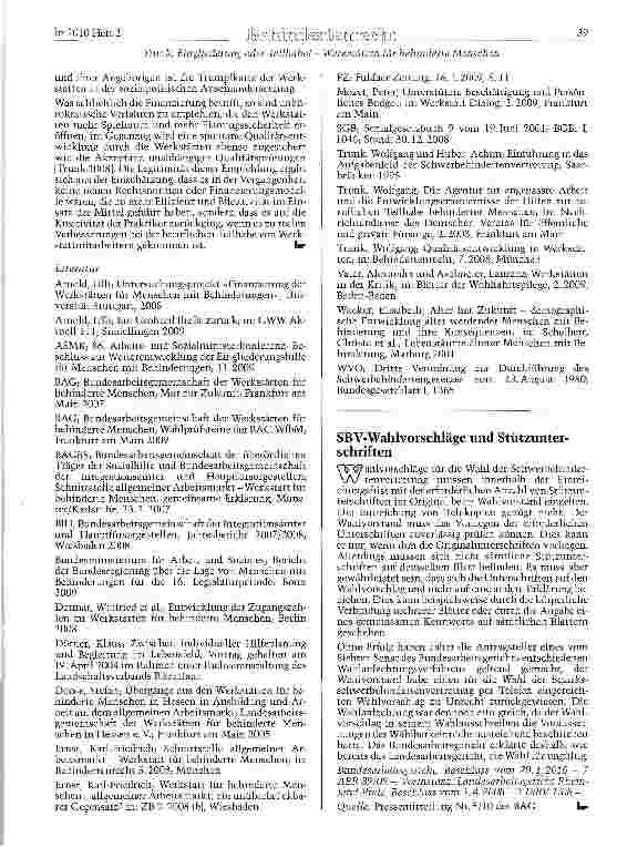Vorschauseite 6: Eingliederung oder Teilhabe? - Werkstätten für behinderte Menschen im Spannungsfeld vonPolitik und Praxis