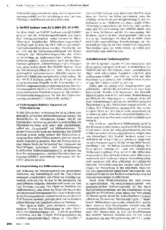 Vorschauseite 3: Grund und Grenzen der Mitbestimmung im öffentlichen Dienst