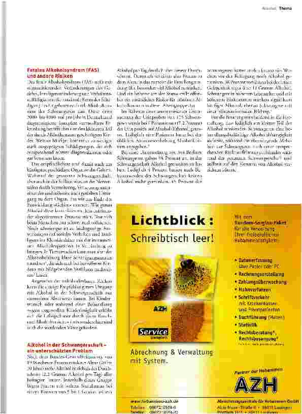 Vorschauseite 2: Kein Gläschen in Ehren