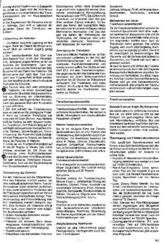 Vorschauseite 4: Pflege in Therapie und Diagnostik 5. Folge: Transfusionen (1)