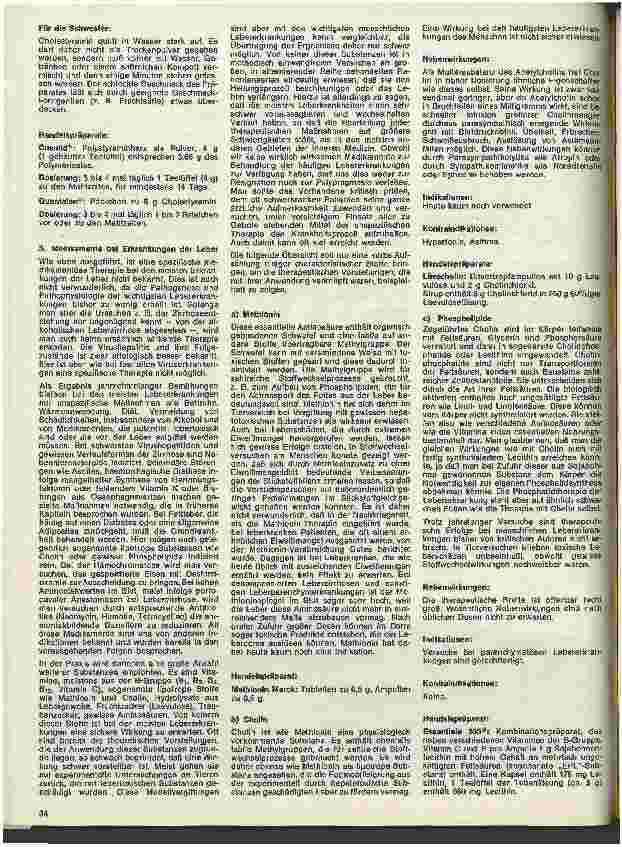Vorschauseite 4: Kleine Arzneimittelkunde für die Schwester 40. Folge: VIII Medikamente mit Wirkung am Verdauungstrakt