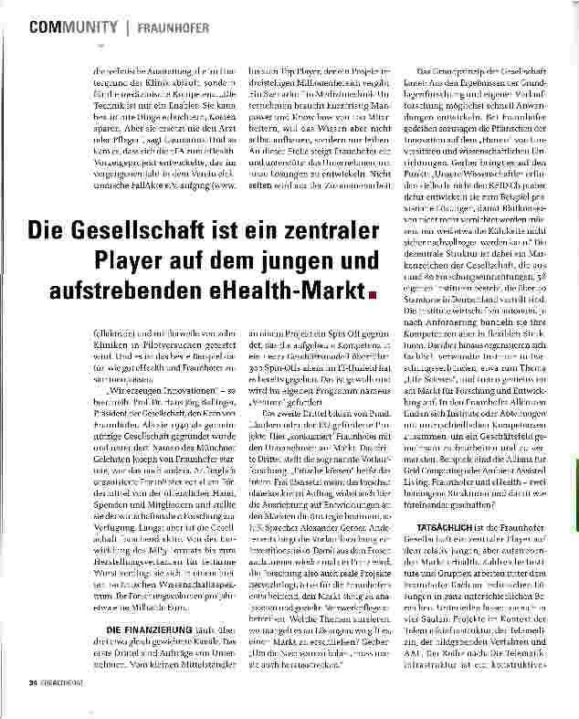 Vorschauseite 3: GESELLSCHAFT MIT AMBITIONEN