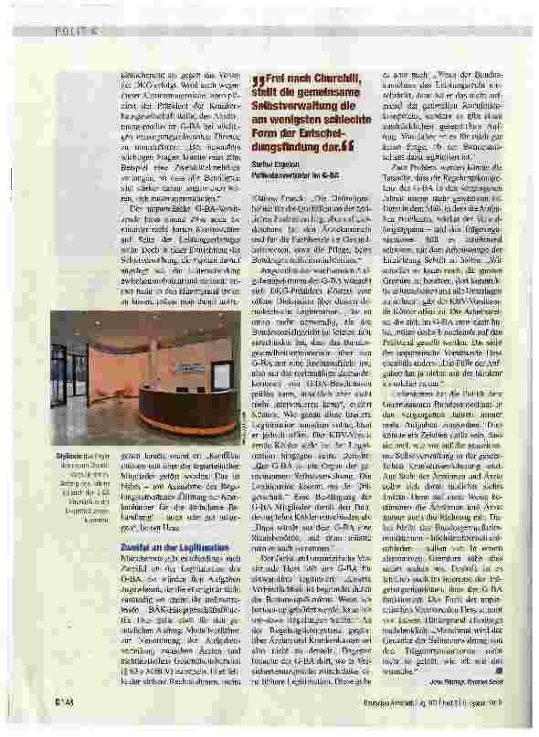 Vorschauseite 4: Mit Macht ins Zentrum