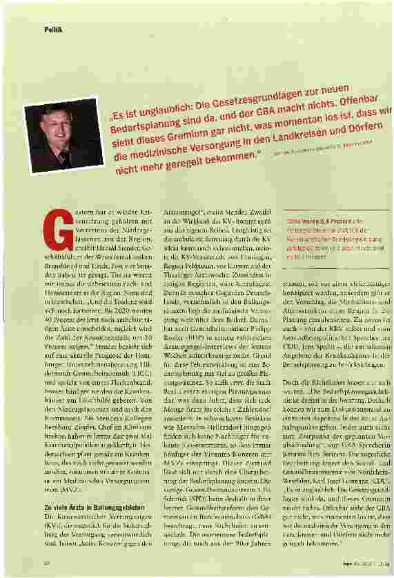 Vorschauseite 3: Adieu, Landarzt