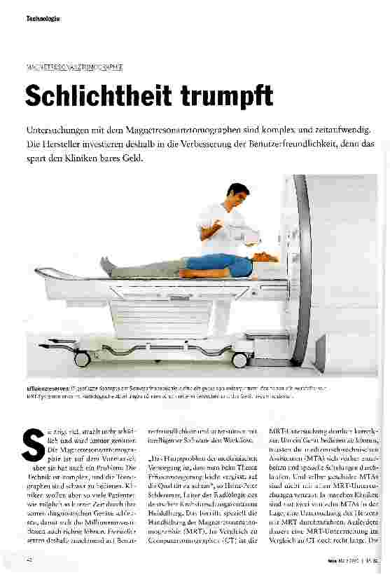 Vorschauseite 1: Schlichtheit trumpft