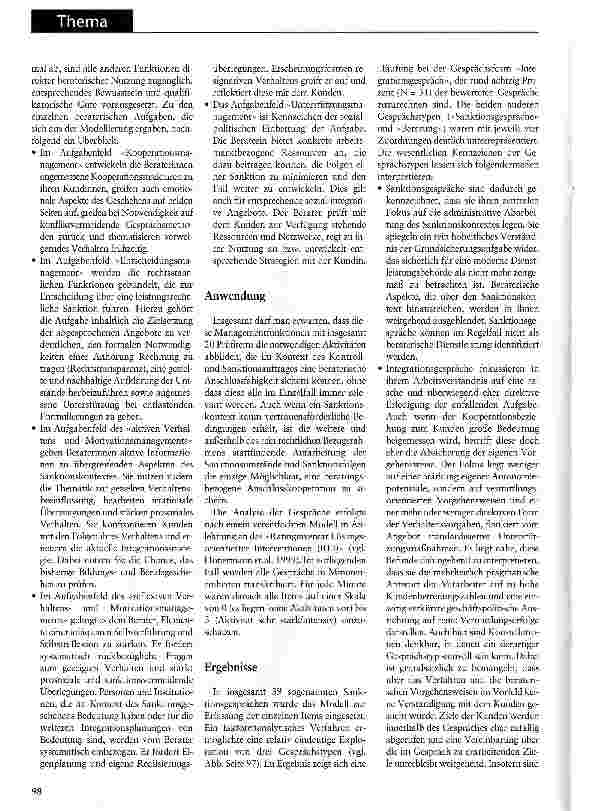 Vorschauseite 3: Beratung als Sanktion