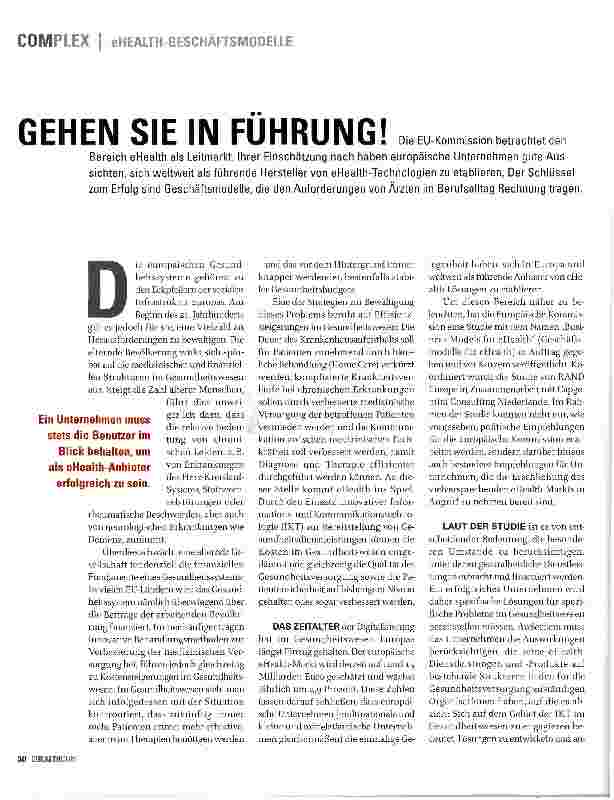 Vorschauseite 1: GEHEN SIE IN FUHRUNG