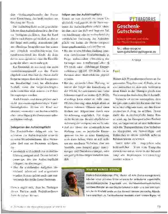 Vorschauseite 3: Aufsichtspflicht