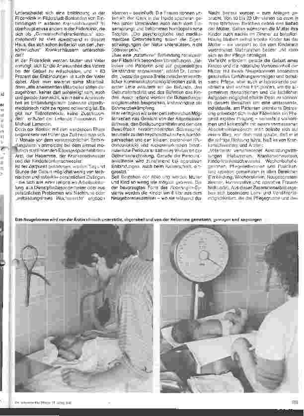 Vorschauseite 2: Mitdenken - Miturteilen - Mitentscheiden Besuch im Gemeinschaftskrankenhaus Filderklinik