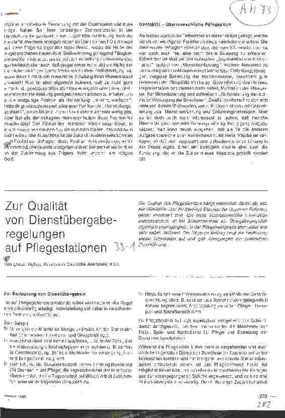 Vorschauseite 2: Der Heimleiter - Versuch eines Selbstporträts